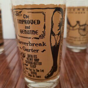 Cassidy's 70's Set of 5 Advertising Tumblers